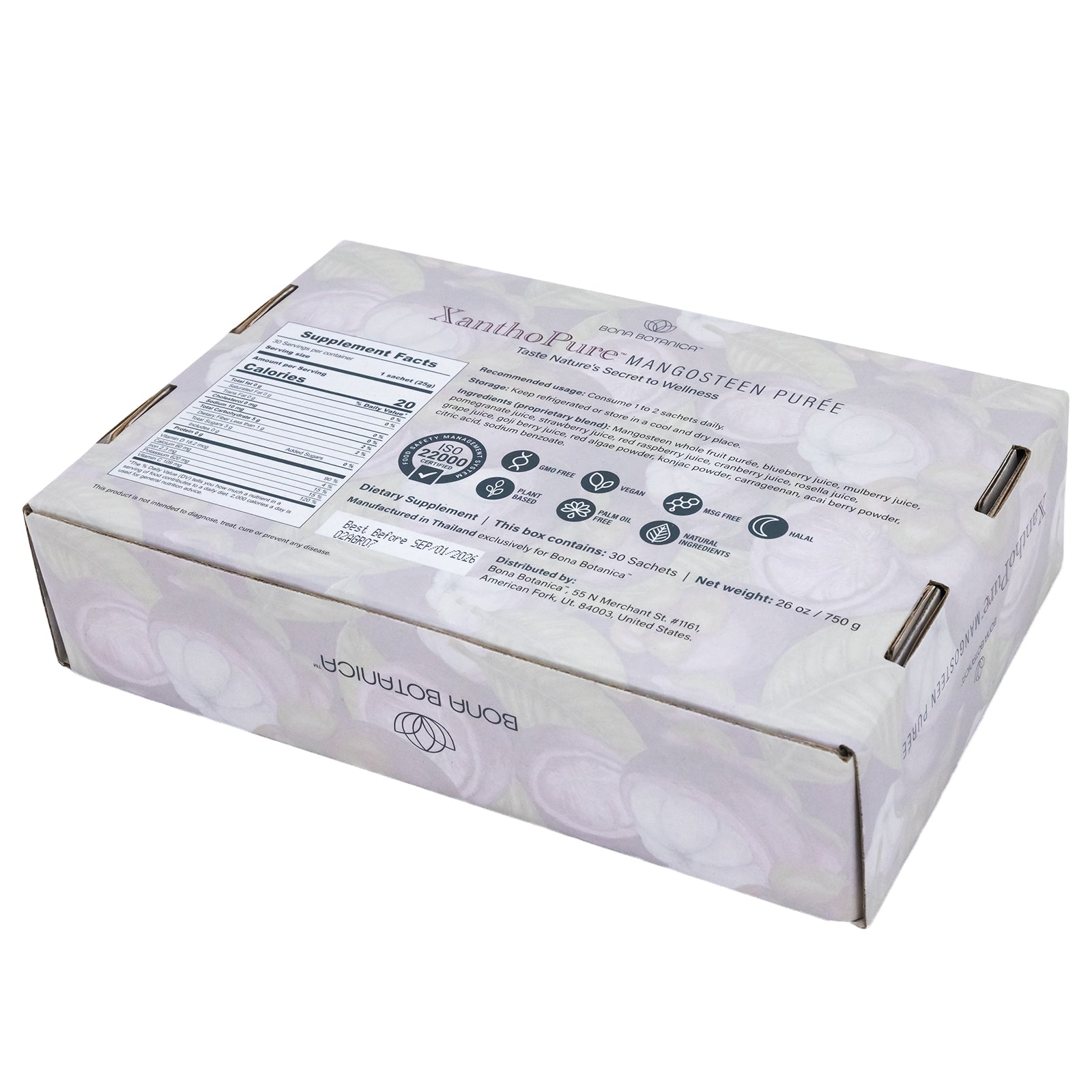 XanthoPure™ Mangosteen Purée - QR